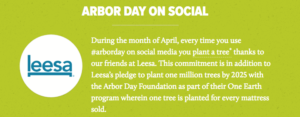 Leesa Arbor Day
